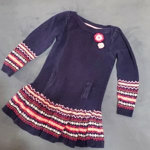 Girls knit dress sz 6